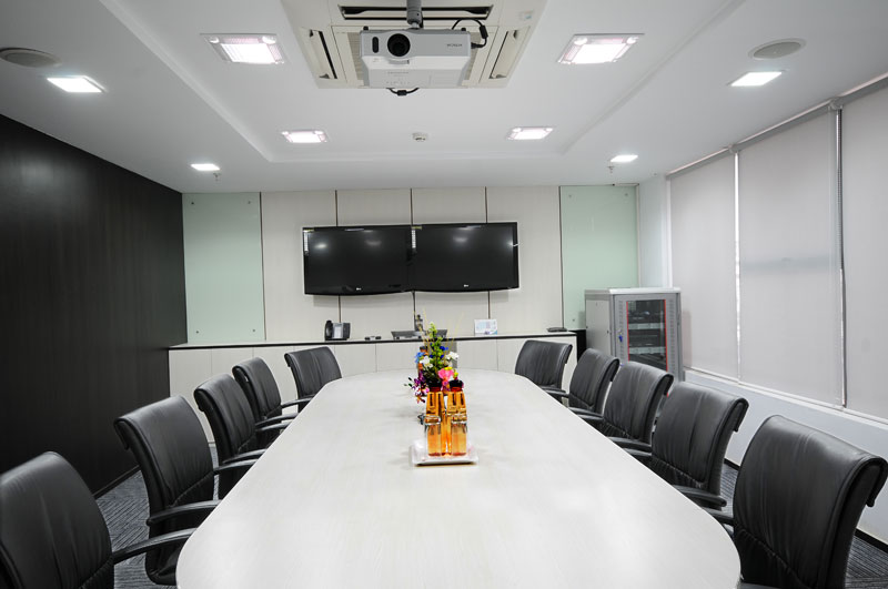 Conference room with video conferencing at Camac Street