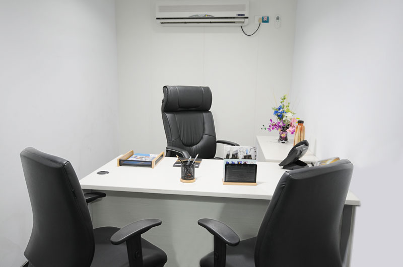 Contemporary work suite at MBC